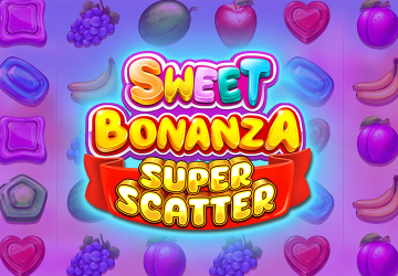 Автомат Sweet Bonanza Super Scatter в Zenit Casino